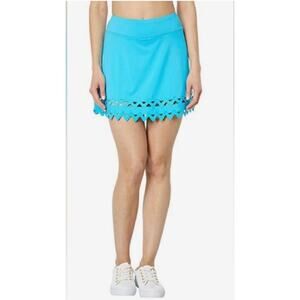 Lilly Pulitzer NWT-Theah Skort Turquoise Oasis Size XL